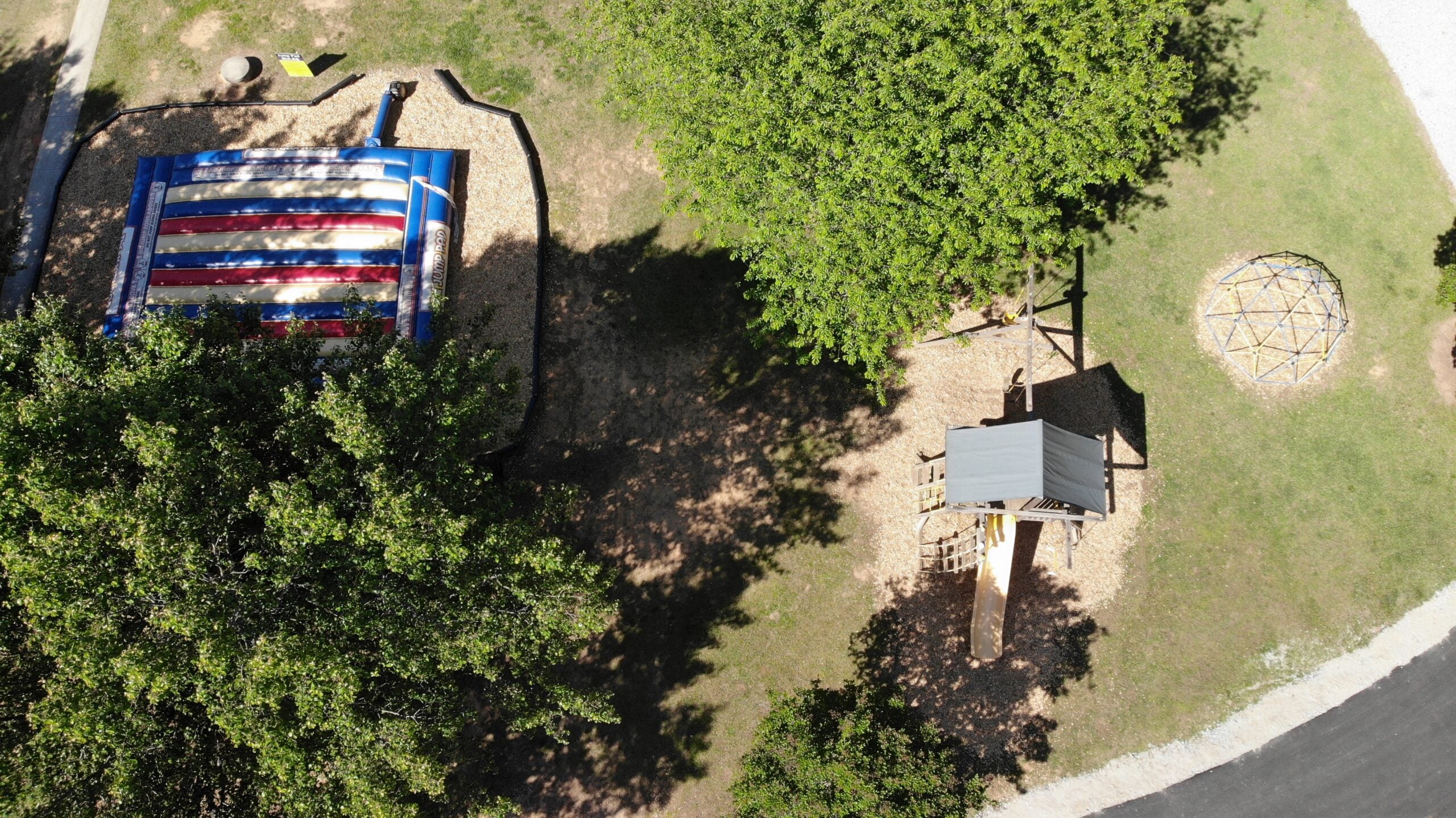 Pine Ridge Campground aerial view
