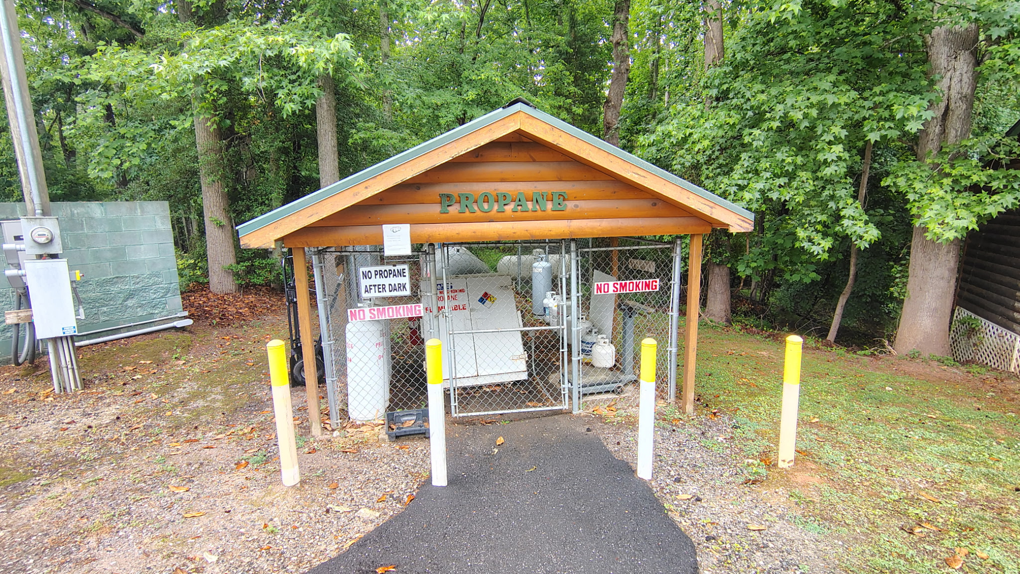 Propane at Pine Ridge Campground