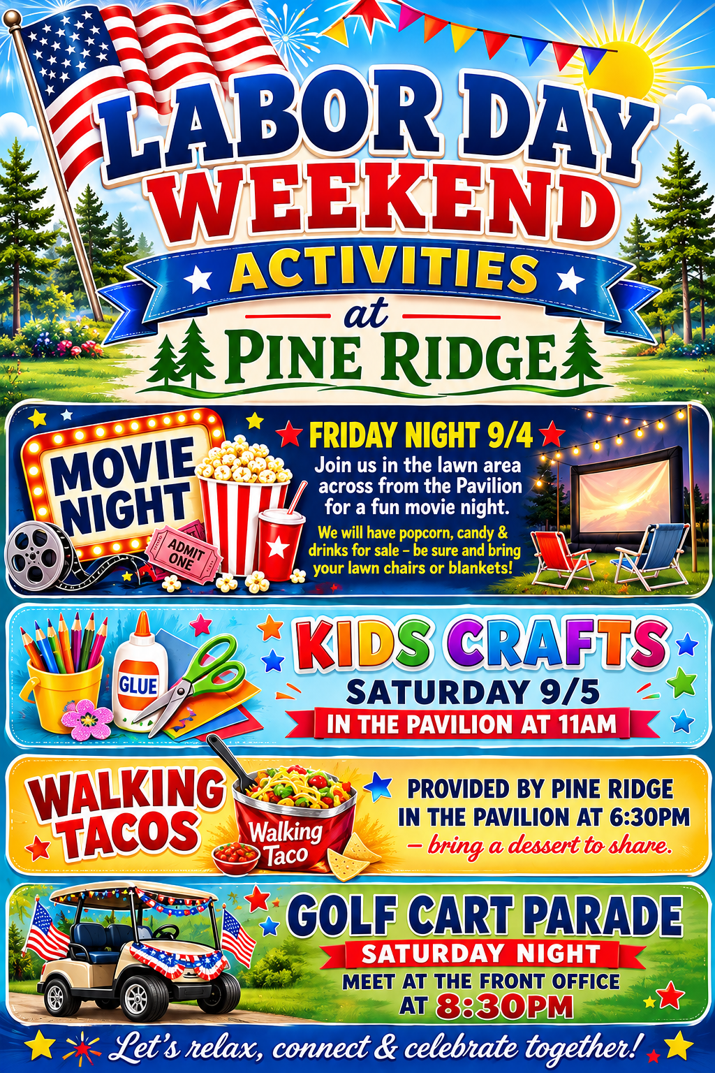 Pine Ridge Campground Labor Day Weekend